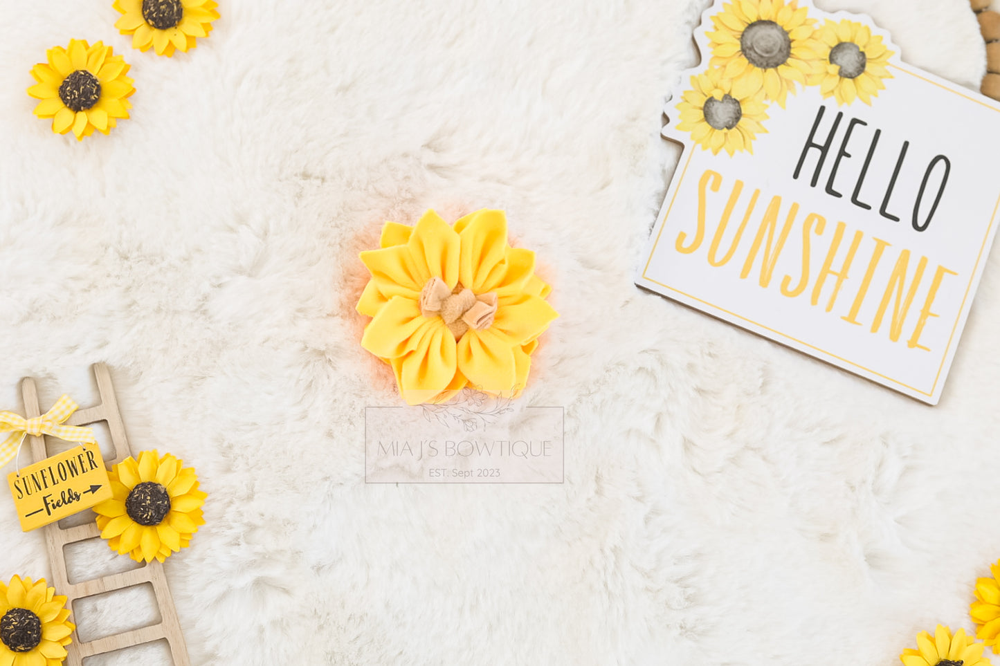 Sunflower Bows